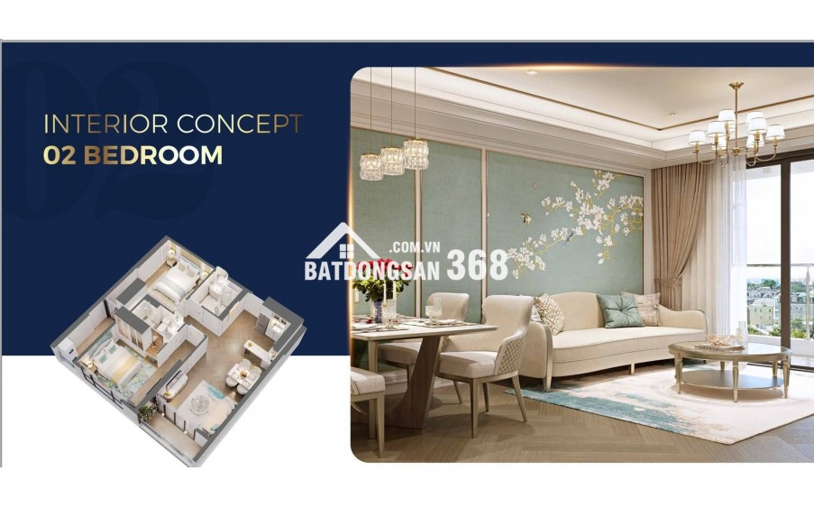 CĂN GÓC 2PN TẦNG 10 – VIEW PHỐ - HÀNG ĐẸP HIẾM CÒN LẠI CUỐI CÙNG